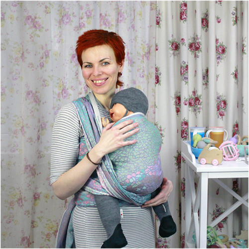 Слинг-шарф DIDYMOS Summer Mosaic (4,7 м)