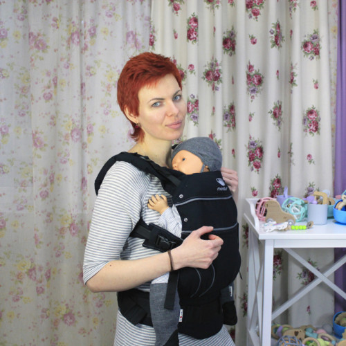 Слинг-рюкзак MANDUCA First BlackLine Phantom Grey