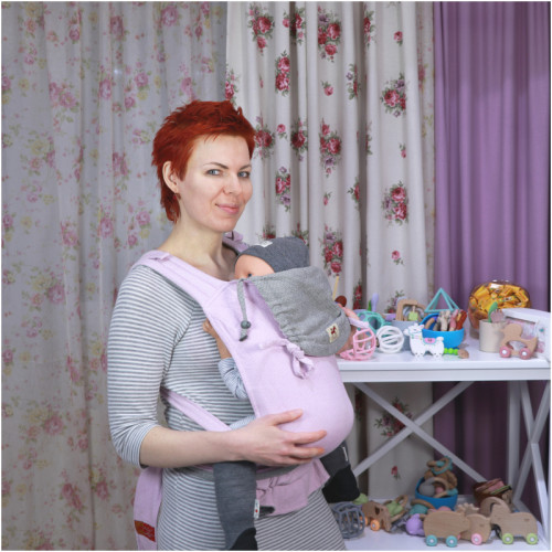 Май-слинг GIRASOL MySol Buckle Steinrose