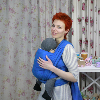 Слинг-шарф DIDYMOS Prima Ultramarin