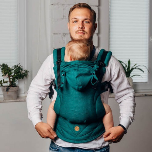 Слинг-рюкзак LENNYLAMB LennyGo Toddler Emerald