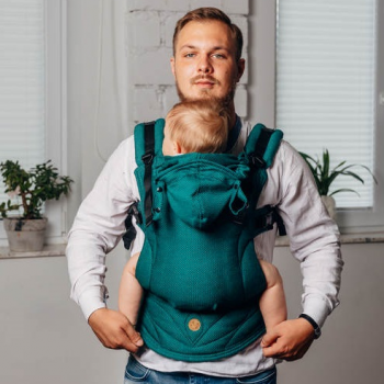 Слинг-рюкзак LENNYLAMB LennyGo Toddler Emerald
