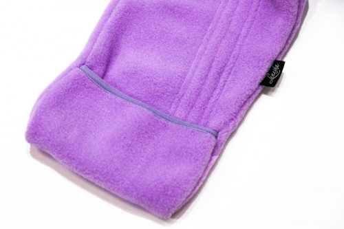 Слингокомбинезон флисовый LENESHA (размер 56-62, сиреневый)