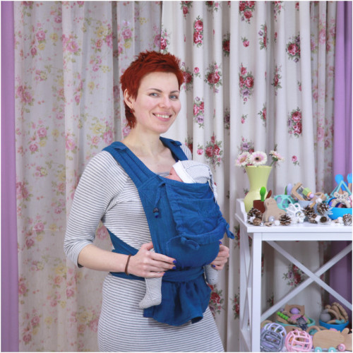 Май-слинг GIRASOL MySol Buckle Atlantico