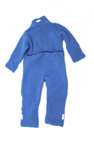 Слингокомбинезон флисовый с функцией высаживания LENESHA (размер 68-74, голубой)