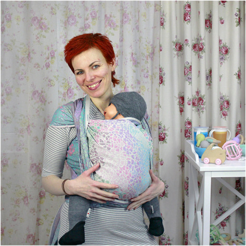 Слинг-шарф DIDYMOS Summer Mosaic (4,7 м)