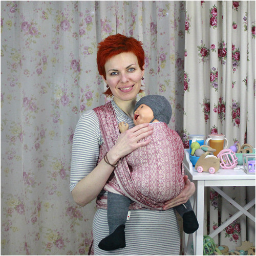 Слинг-шарф DIDYMOS Ada Carmine (5,2 м)