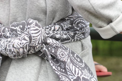 Слинг-шарф YARO SLINGS Ava Contra Grey Confetti (4,6 м)