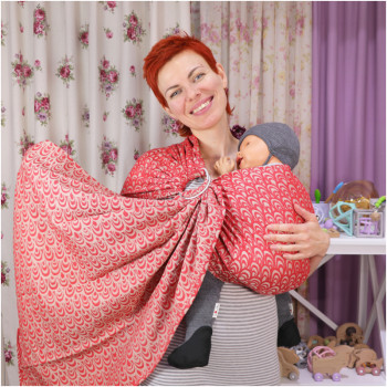 Слинг с кольцами NEOBULLE Dune Rouge