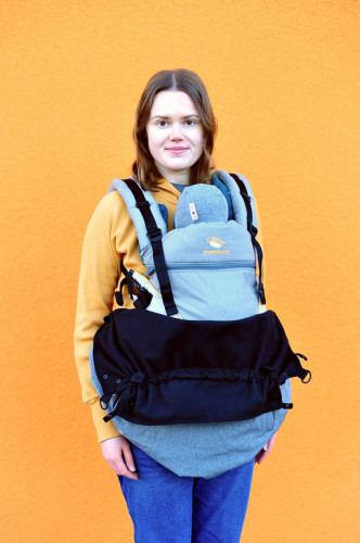 Слінгонакидка MАM Ultra Plus 2-in-1 SoftShell FLeX, сірий меланж