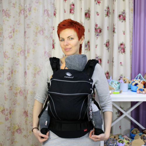 Слинг-рюкзак MANDUCA First BlackLine Phantom Grey