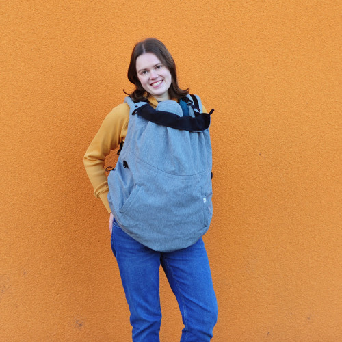 Слінгонакидка MАM Ultra Plus 2-in-1 SoftShell FLeX, сірий меланж