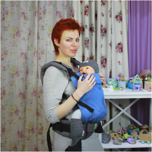 Май-рюкзак LUNA DREAM Grow Up Wrap Luna Jeans