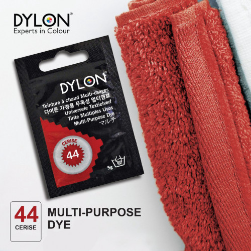 Многоцелевой краситель для ручного окрашивания ткани DYLON Multipurpose Cerise