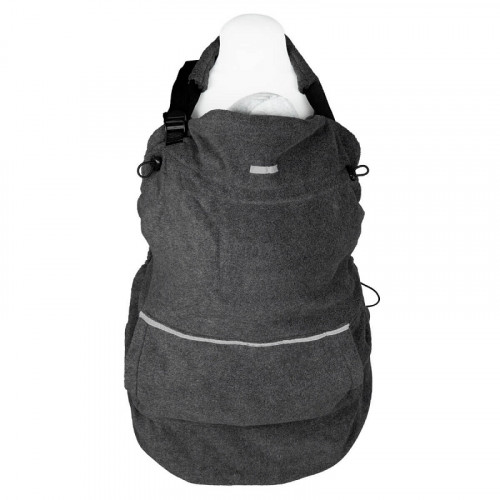 Слингонакидка HOPPEDIZ New Fleece-Cover Basic Anthracite