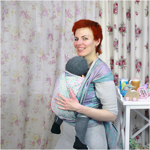 Слинг-шарф DIDYMOS Summer Mosaic (4,7 м)