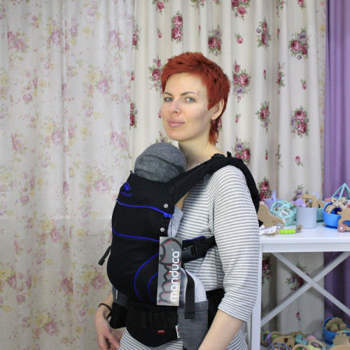 Слинг-рюкзак MANDUCA First BlackLine Absolute Blue