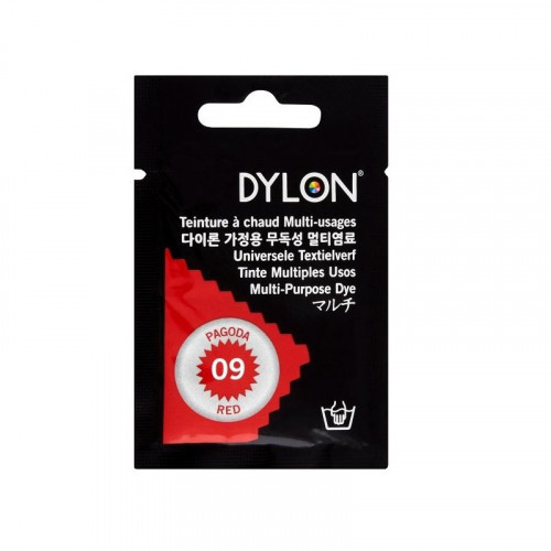 Многоцелевой краситель для ручного окрашивания ткани DYLON Multipurpose Pagoda Red