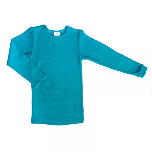 Термоджемпер из шерсти мериноса MAM ManyMonths (размер 98-104/110, бирюзовый)