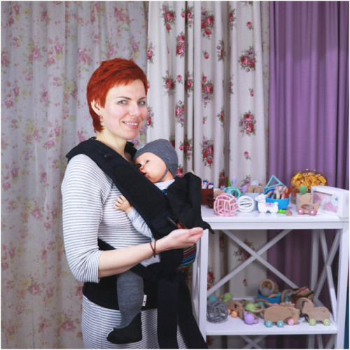 Май-рюкзак HOPPEDIZ BONDOLINO Plus Light Quality Timbuktu