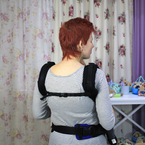 Слинг-рюкзак MANDUCA First BlackLine Absolute Blue