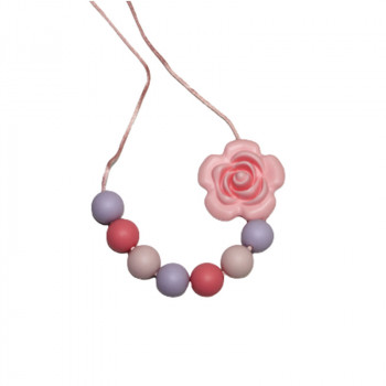 Силиконовые слингобусы BABY MILK TEETH Peachy Rose