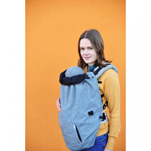 Слінгонакидка MАM Ultra Plus 2-in-1 SoftShell FLeX, сірий меланж