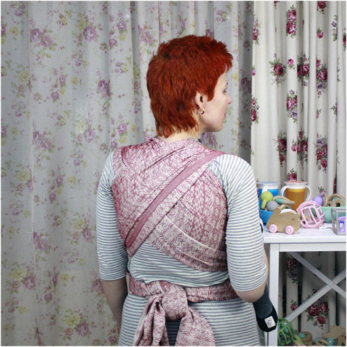 Слинг-шарф DIDYMOS Ada Carmine (5,2 м)