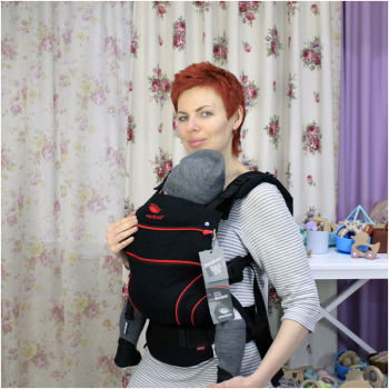 Слинг-рюкзак MANDUCA First BlackLine Radical Red