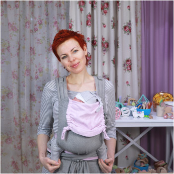 Май-слинг GIRASOL MySol Buckle Steinrose