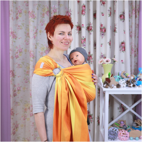 Слинг с кольцами DOLCINO Sumatra
