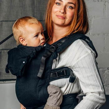 Слінг-рюкзак LENNYLAMB LennyGo Toddler Black Ebony