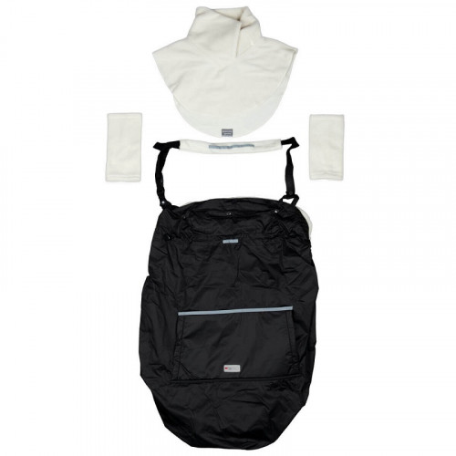 Непромокаемая слингонакидка HOPPEDIZ New Fleece-Cover 3 в 1 Sand