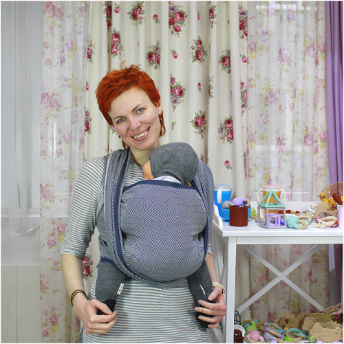Слинг-шарф DIDYMOS Lisca Jeans (4,7 м)