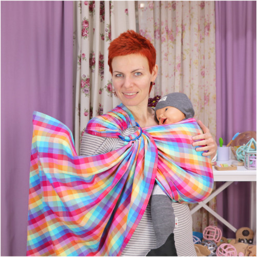 Cлинг с кольцами LUNA DREAM Magic Summer (клетка)