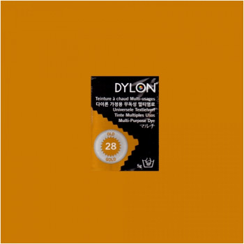 Многоцелевой краситель для ручного окрашивания ткани DYLON Multipurpose Old Gold