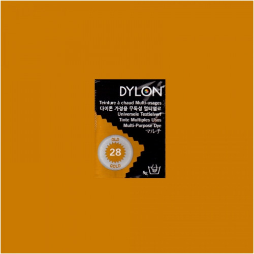 Многоцелевой краситель для ручного окрашивания ткани DYLON Multipurpose Old Gold