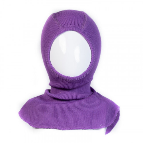 Термошапка-шлем из шерсти мериноса MAM ManyMonths (размер 50-56/62, сиреневый)