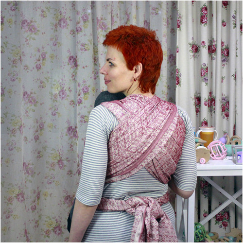 Слинг-шарф DIDYMOS Ada Carmine (5,2 м)