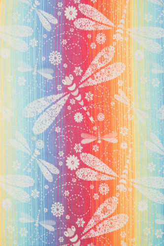 Слинг-шарф LENNYLAMB Dragonfly Rainbow (4,6 м)