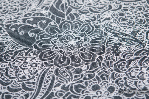 Слинг-шарф LENNYLAMB Wild Wine Grey and White (4,6 м)