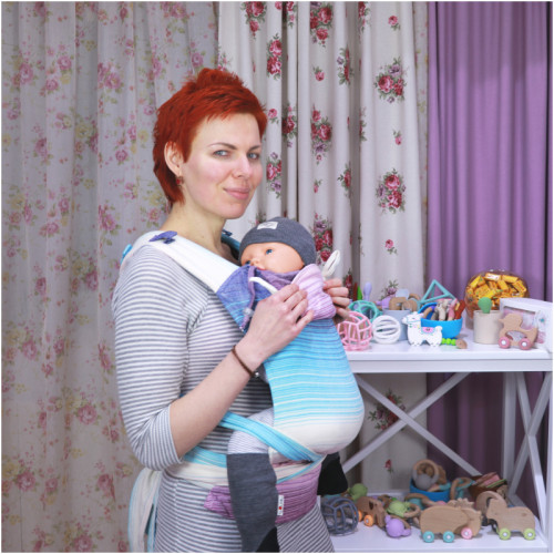 Май-слинг GIRASOL MySol Candy Clouds