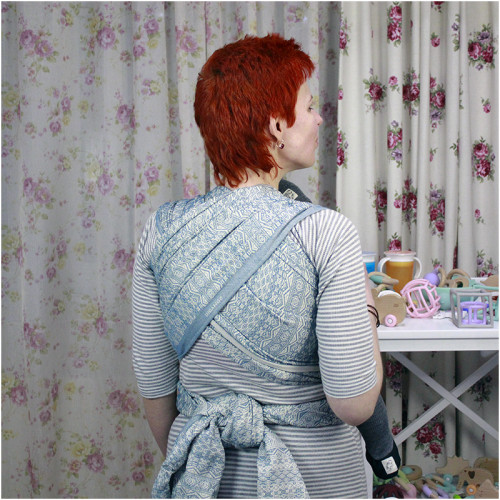 Слинг-шарф DIDYMOS Ada Petrol (4,7 м)