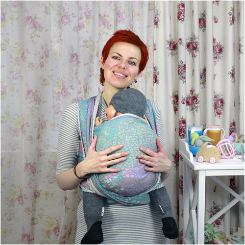Слинг-шарф DIDYMOS Summer Mosaic (4,7 м)