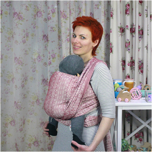 Слинг-шарф DIDYMOS Ada Carmine (5,2 м)