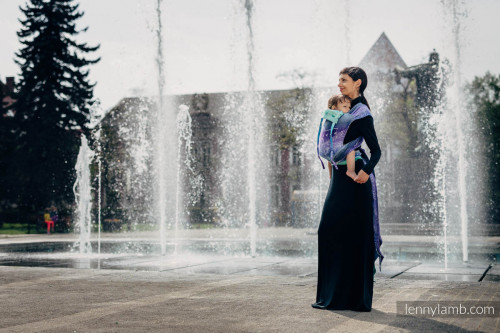 Май-слинг LENNYLAMB Wrap-Tai Carrier Mini Symphony Pure Joy