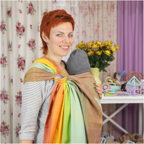 Слинг с кольцами GIRASOL Gold Rainbow