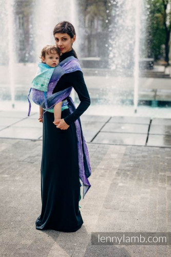 Май-слинг LENNYLAMB Wrap-Tai Carrier Mini Symphony Pure Joy