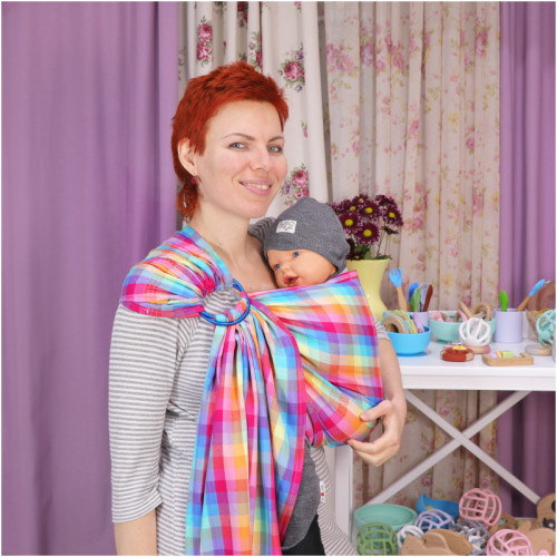 Cлинг с кольцами LUNA DREAM Magic Summer (клетка)
