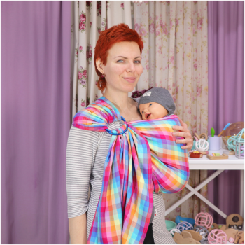 Cлинг с кольцами LUNA DREAM Magic Summer (клетка)